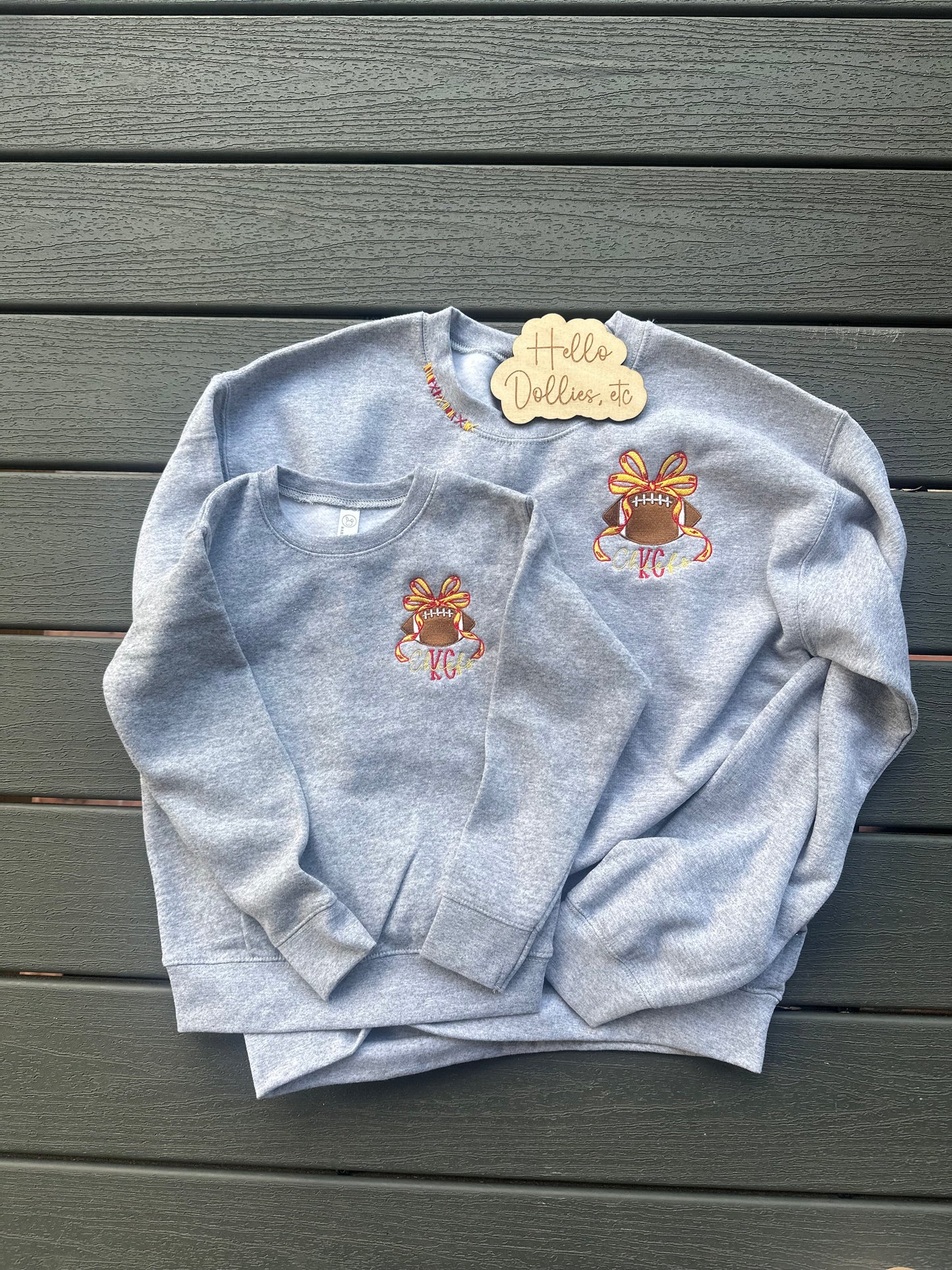 Neckline hand embroidery
