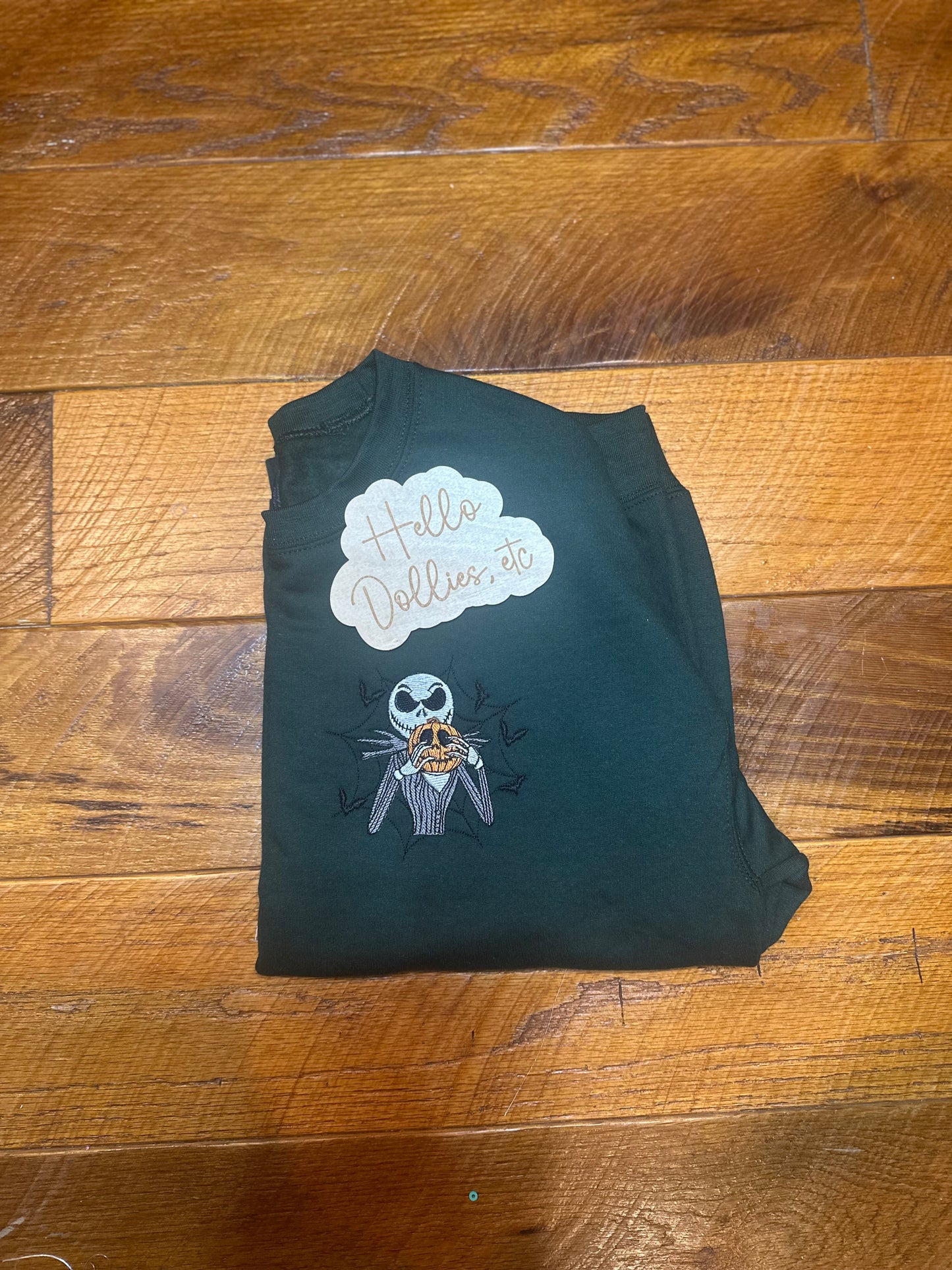 Skeleton Man (center of shirt)