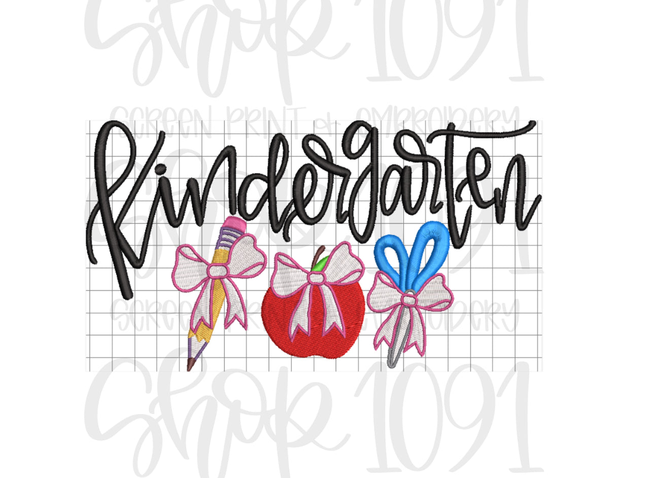 Kindergarten Bows