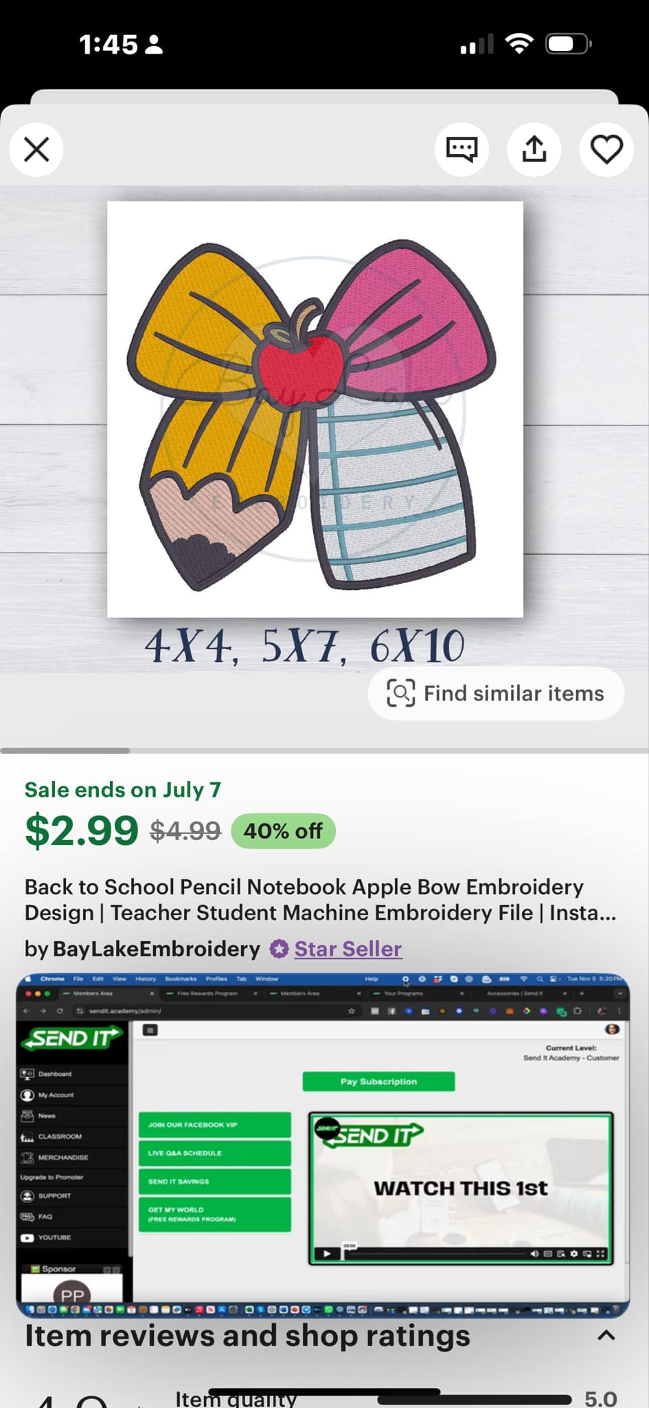 Pencil bow can add mono