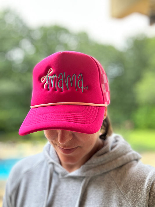 Mama hat bow optional
