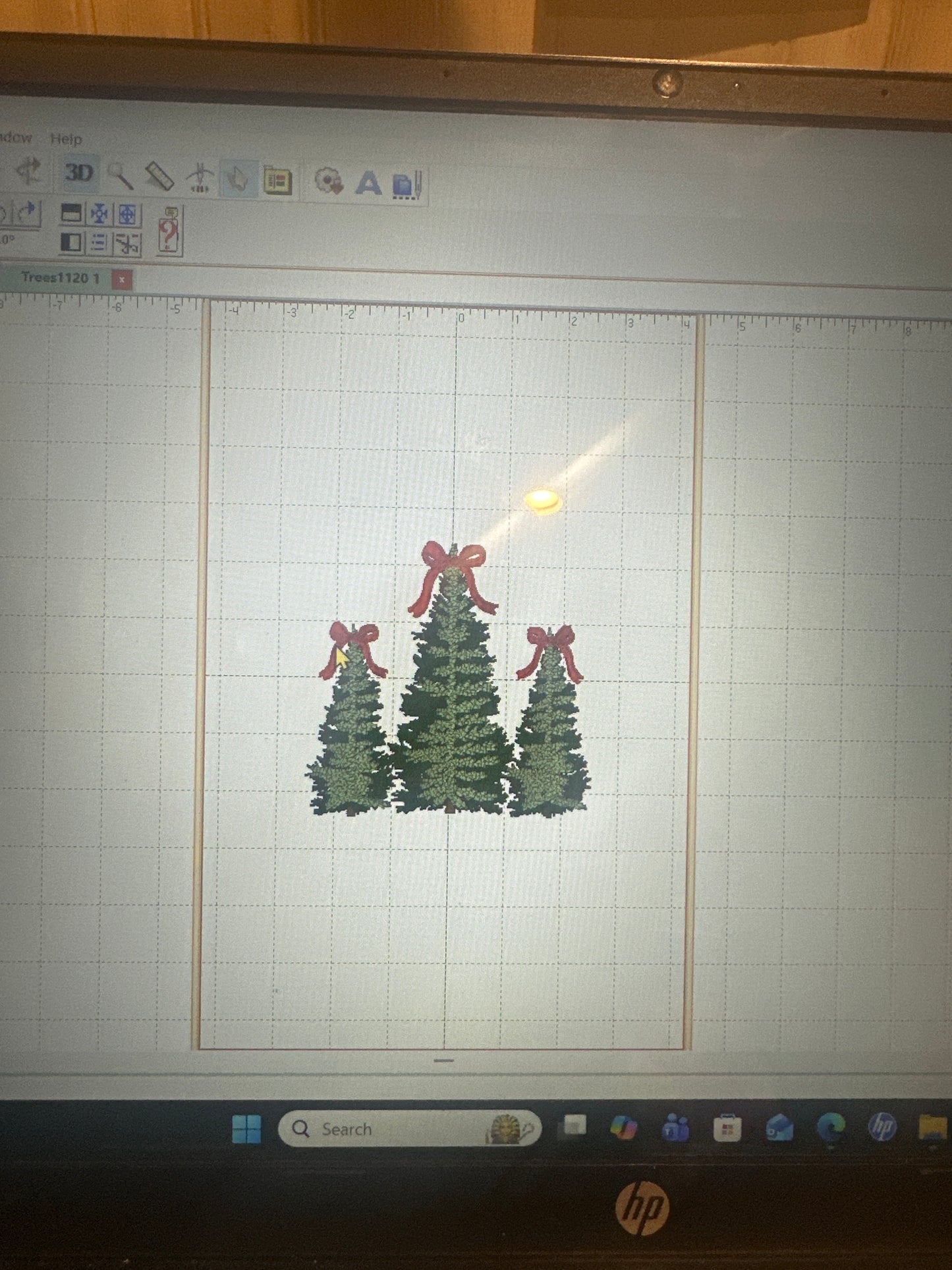 Trees with Bows on top