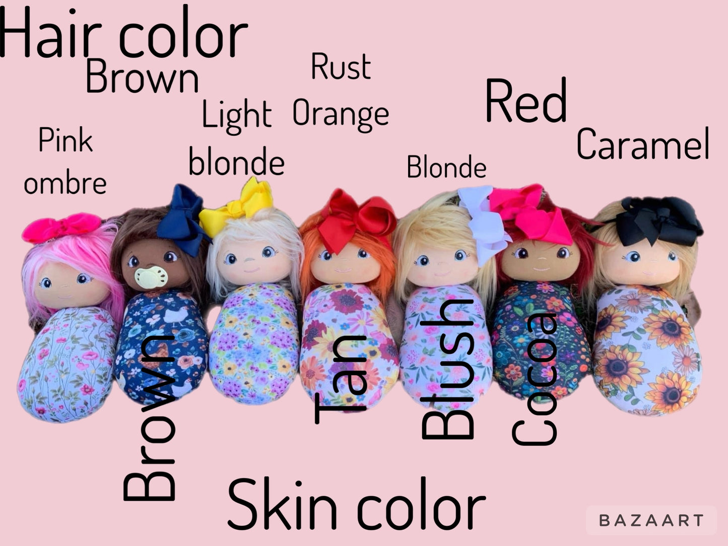 Rainbow Patch Hello Dollie