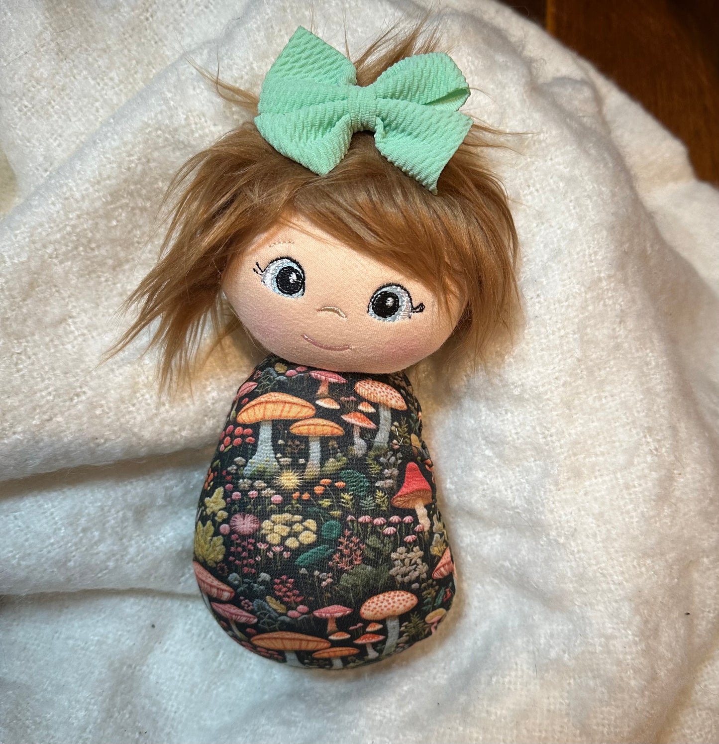 Mushroom Hello Dollie Customize Hair Skin and Eyes