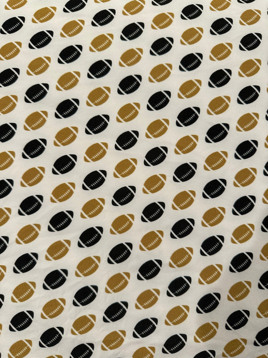 Black & Gold Footballs