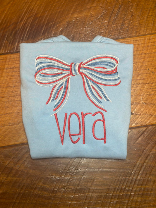 Ruffle shirt with Bow