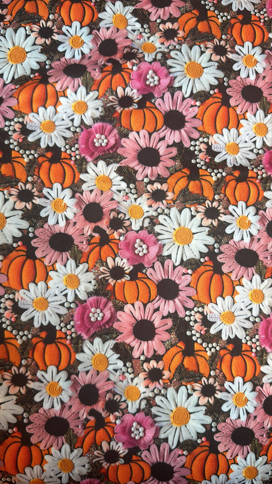 Halloween Pumkin Floral