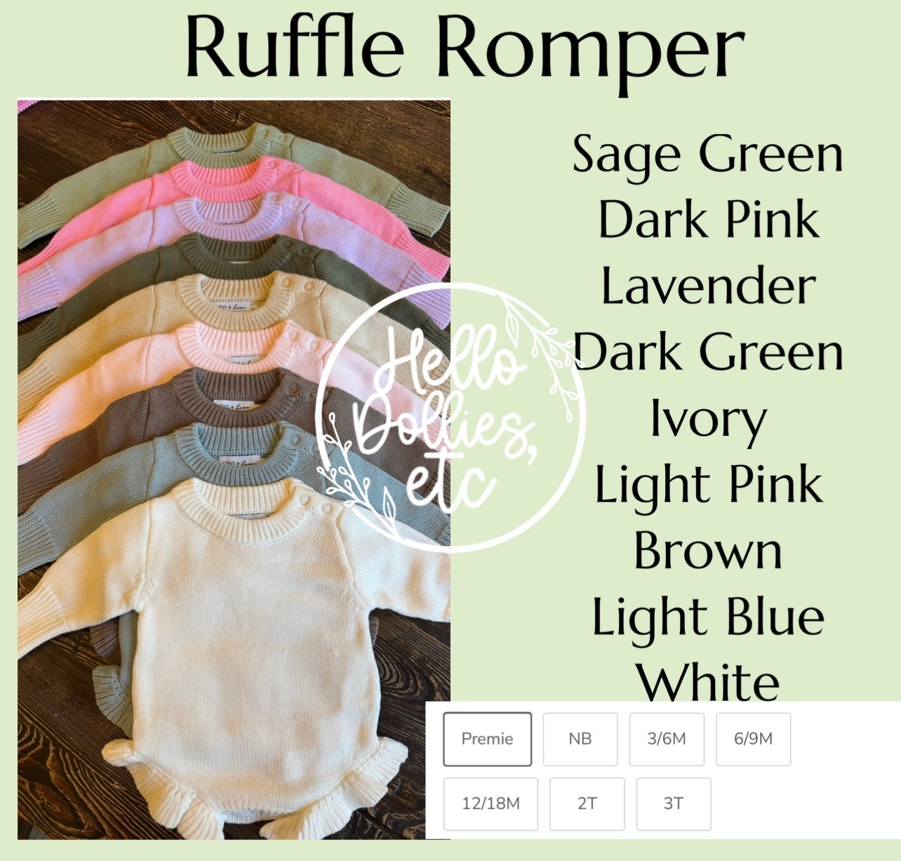 Knit Romper/Knit Blanket