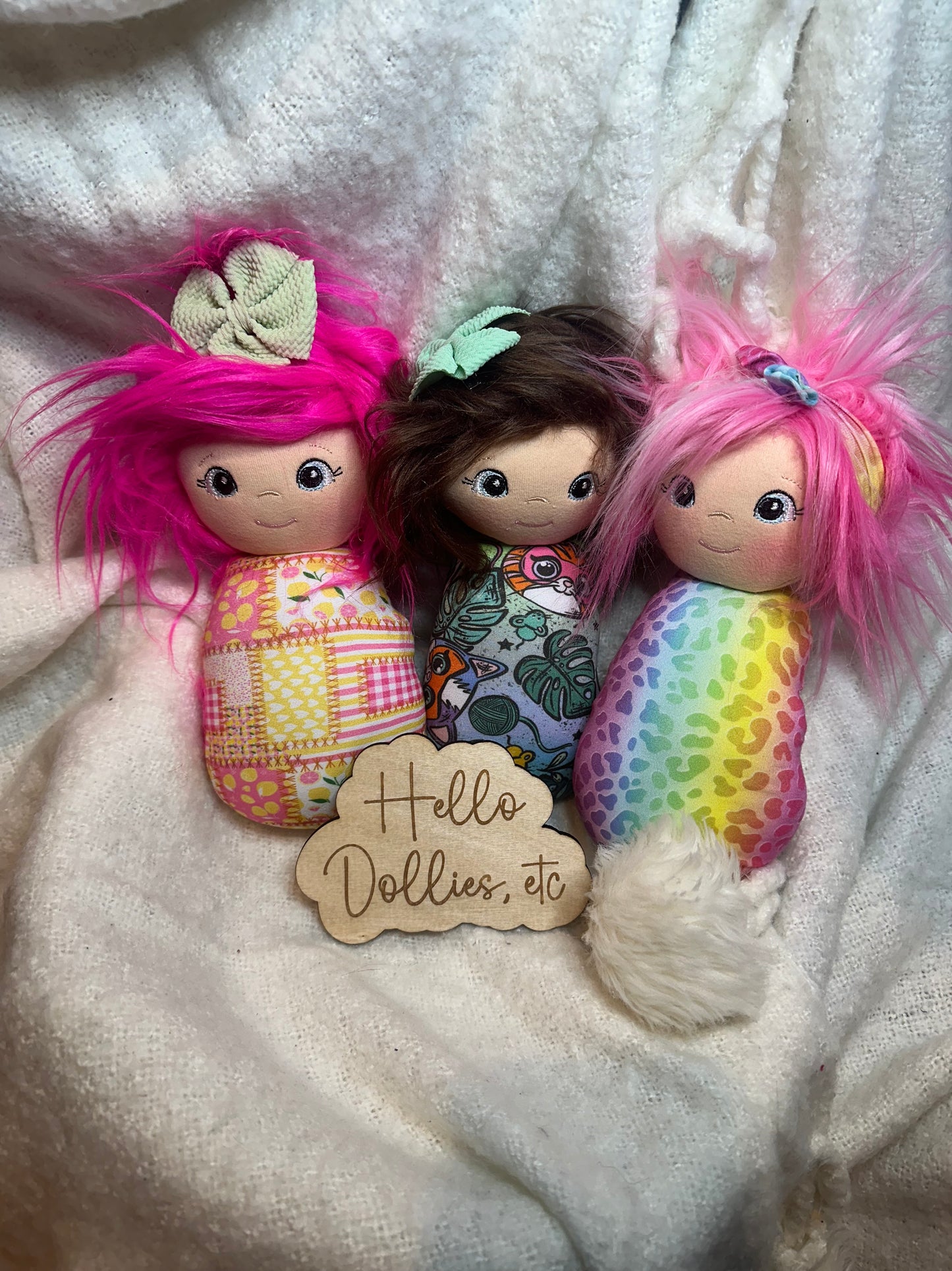 Homemade D Easter Dollie