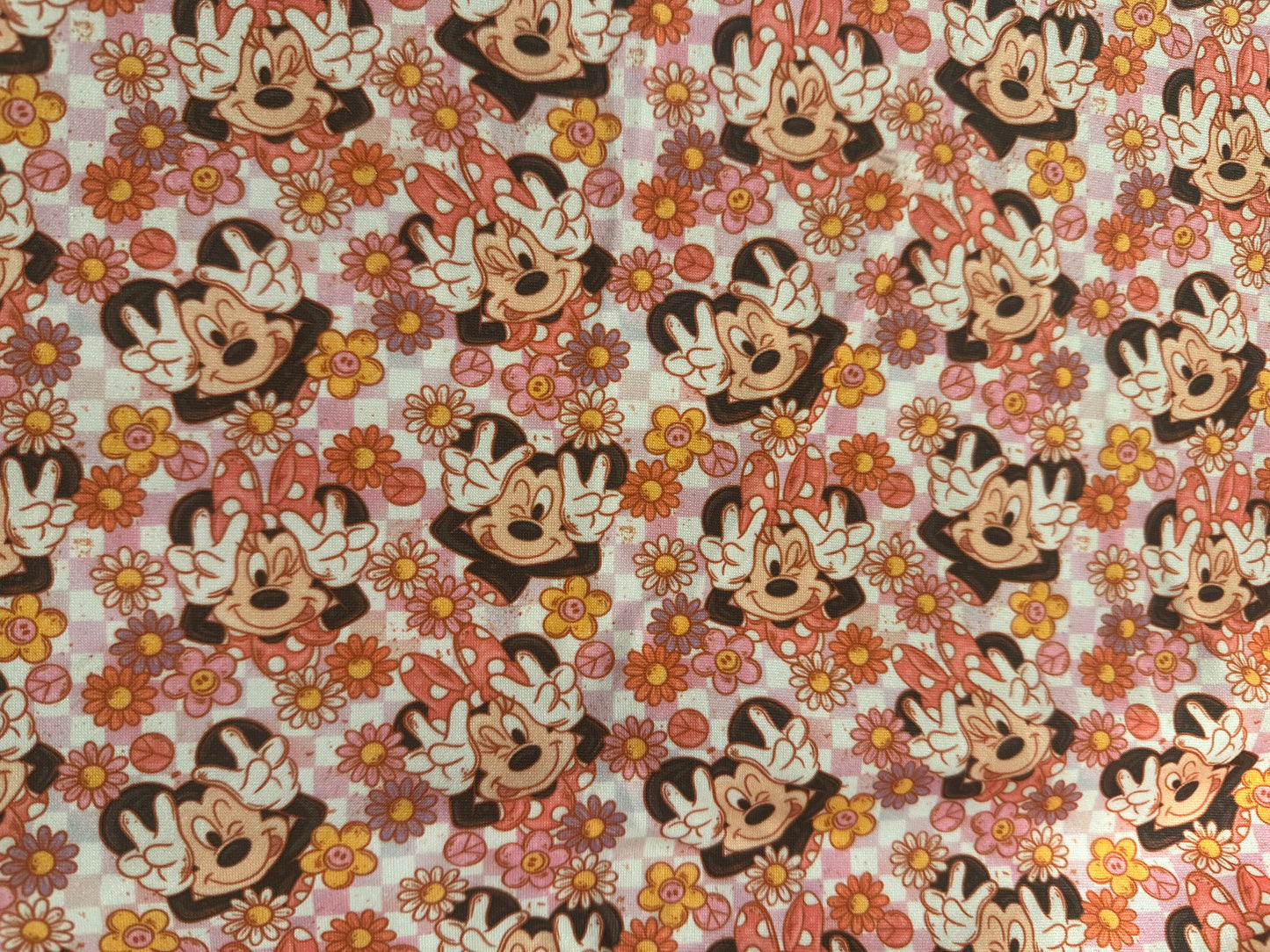 Retro Floral Mouse