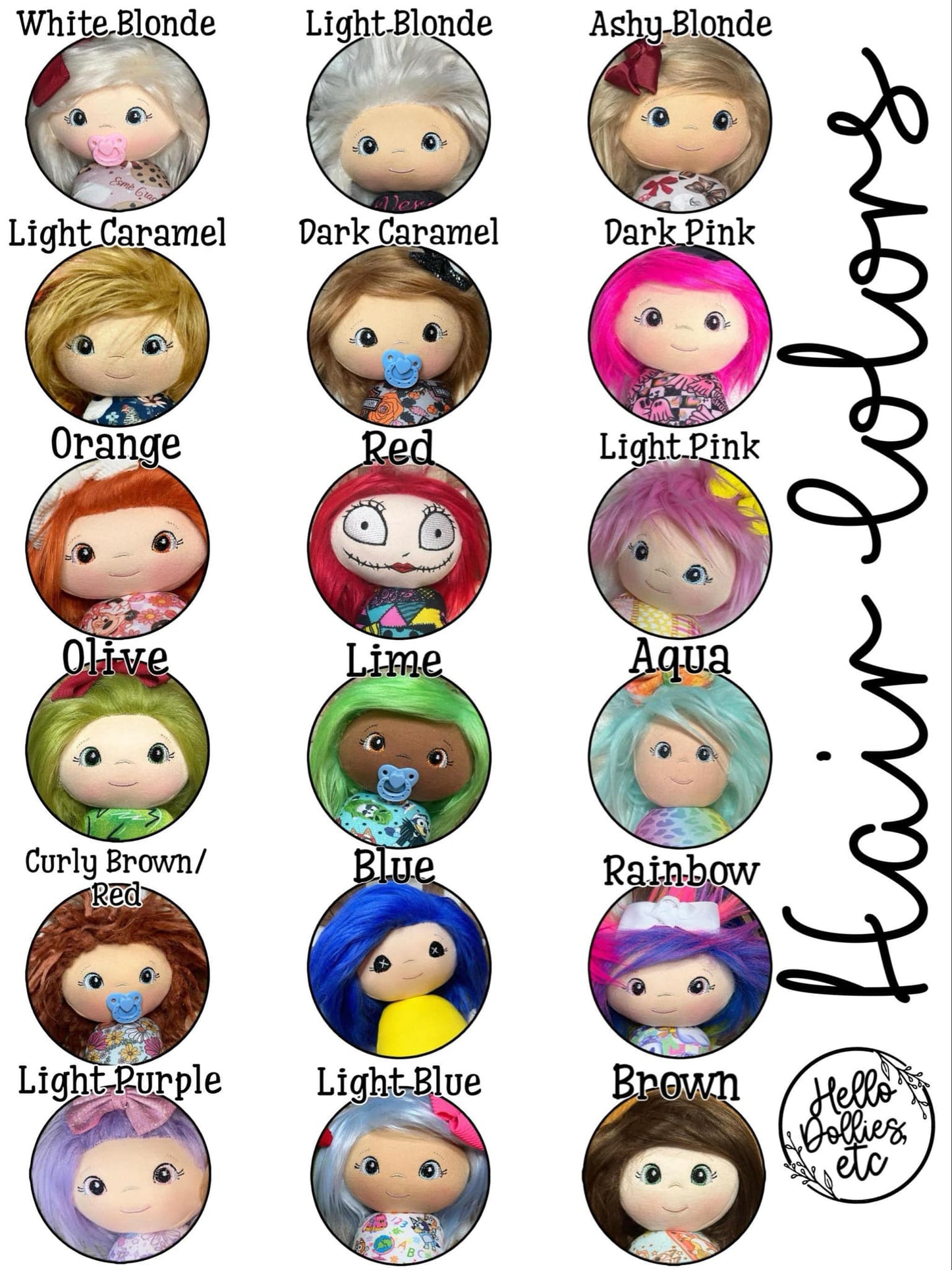 Pick Your Halloween Dollie Print