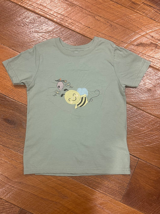 Rabbit Skins Size 4. Did not stitch perfectly but still cute!