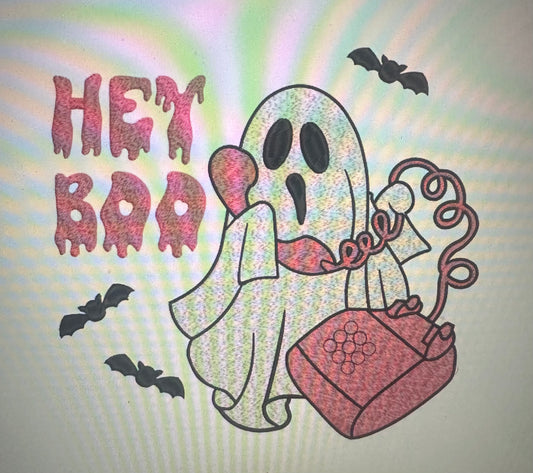Hey Boo Ghost Face