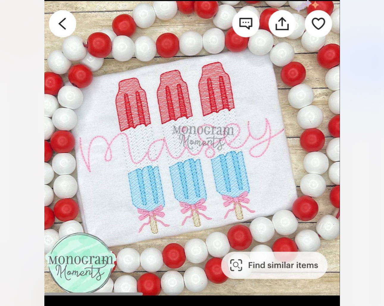 Personalized popsicles