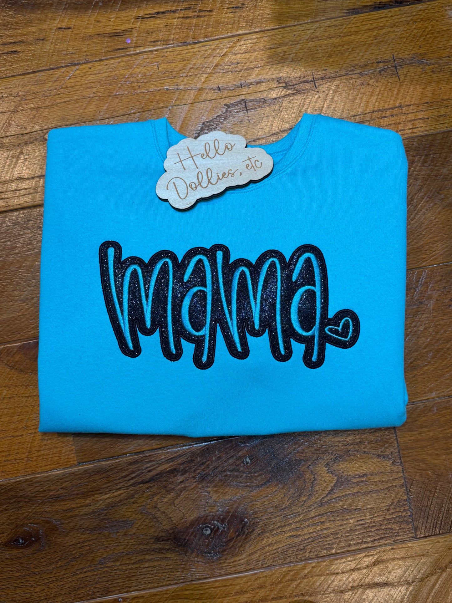 Mama Appliqué or Plain