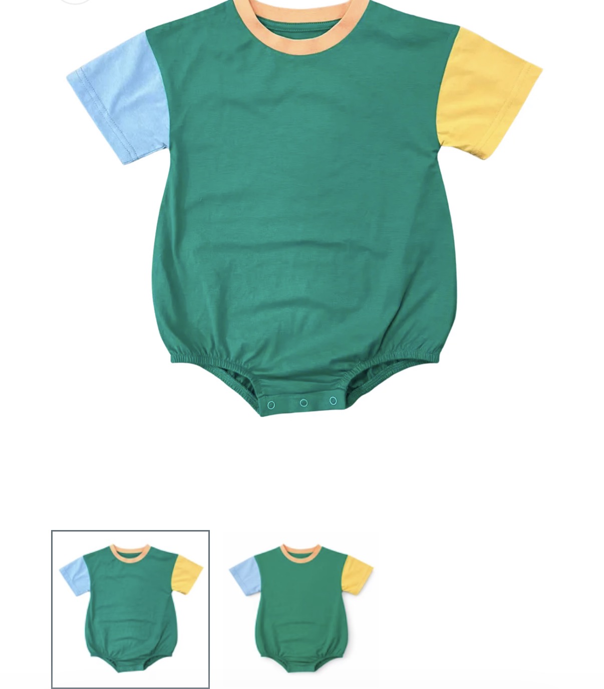 Primary color block bubble