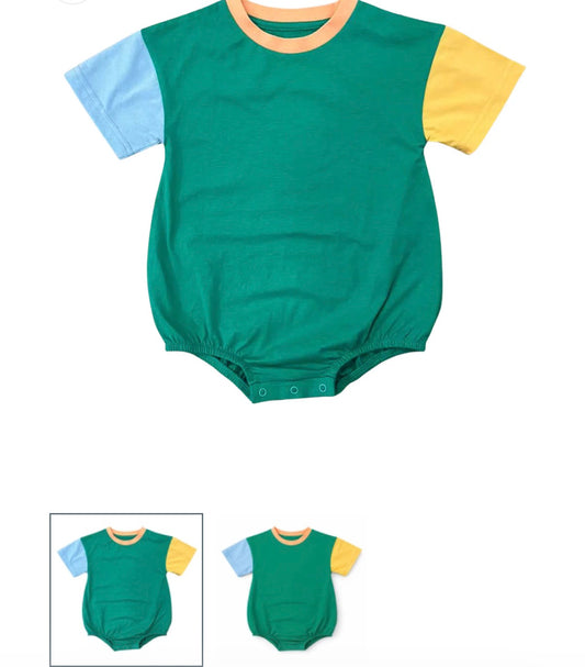 Primary color block bubble