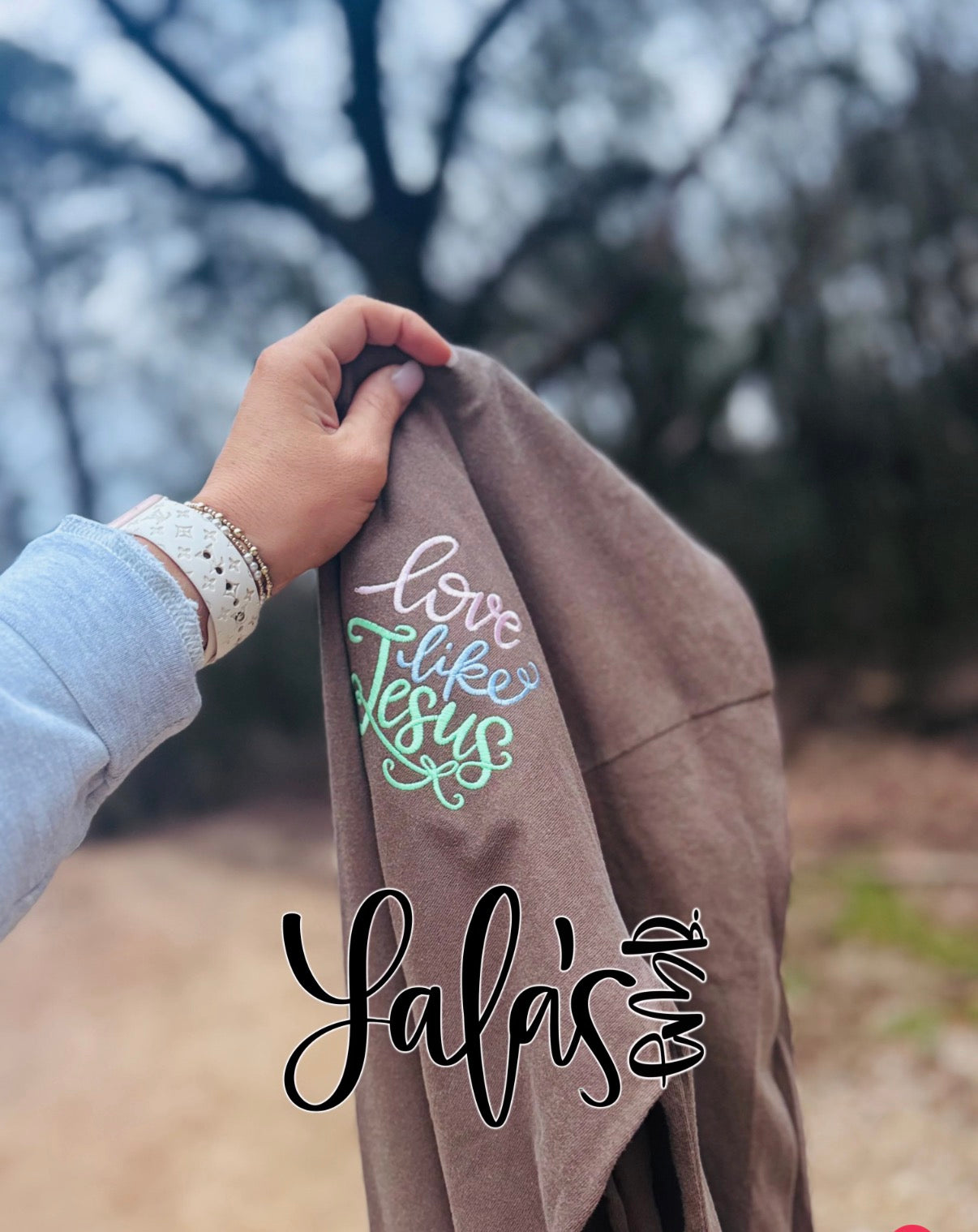 Laces & Left Chest