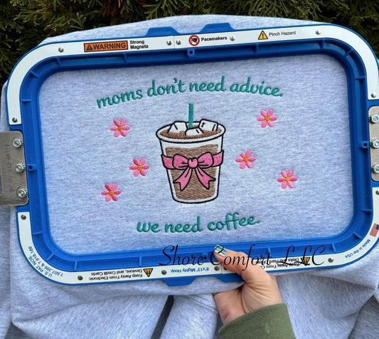 No advice, just coffee