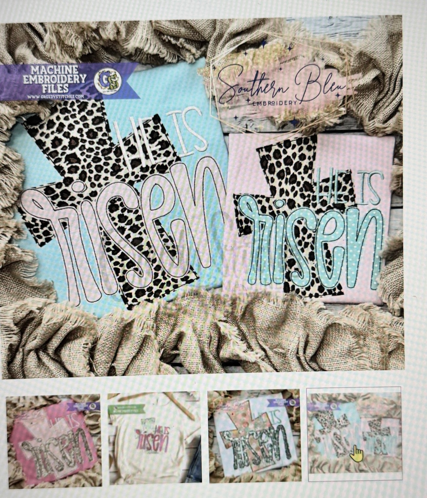 Appliqué Cross Designs