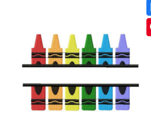 BTS Split Crayons