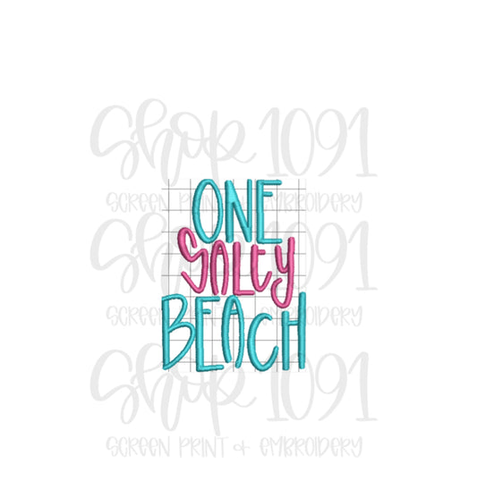 One Salty Beach Pocket Design