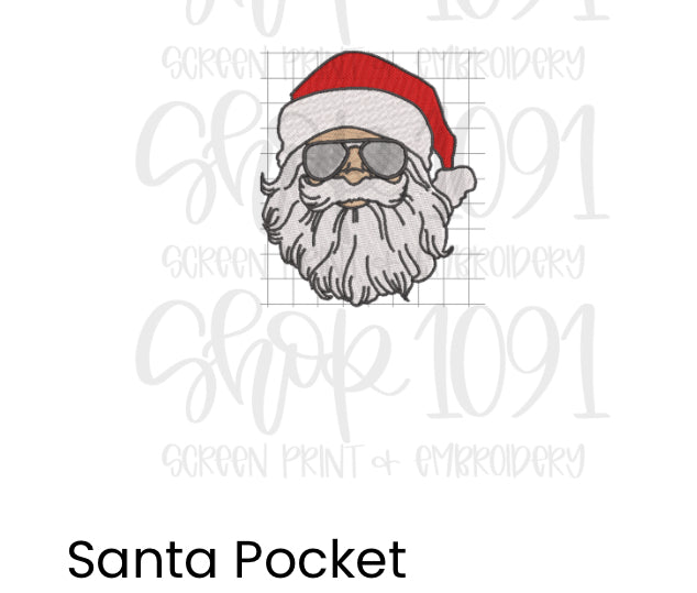 Pocket sized Santa