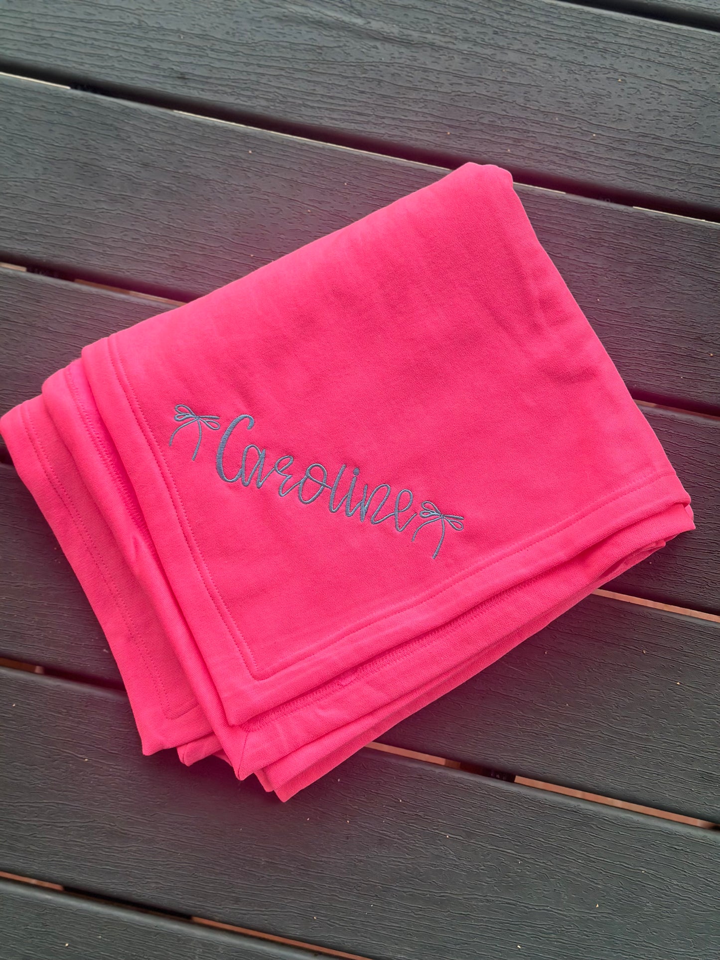 Sweatshirt Blanket. Will ship as soon as I get in (not RTS)