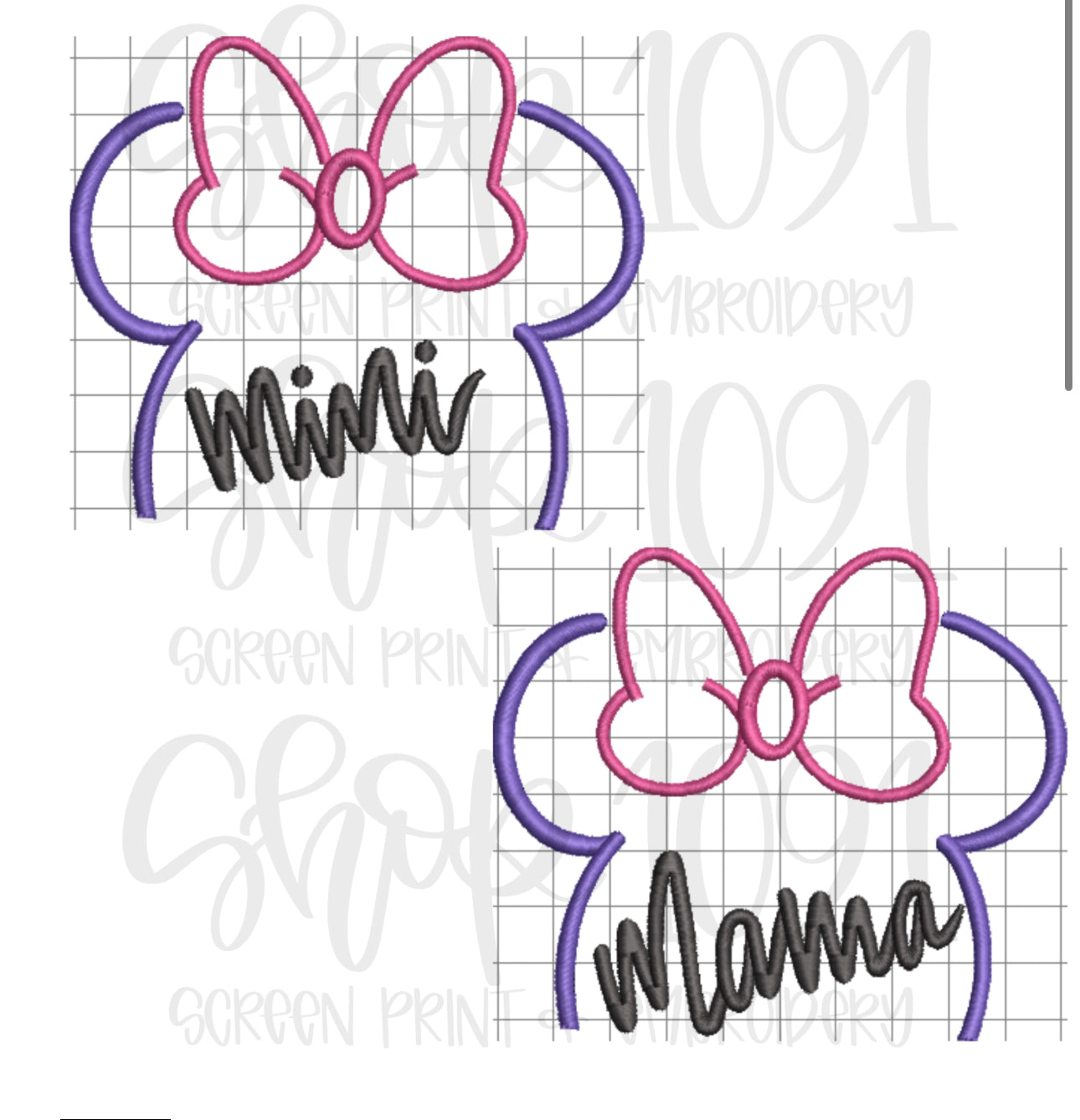 Minnie Mama & Mini