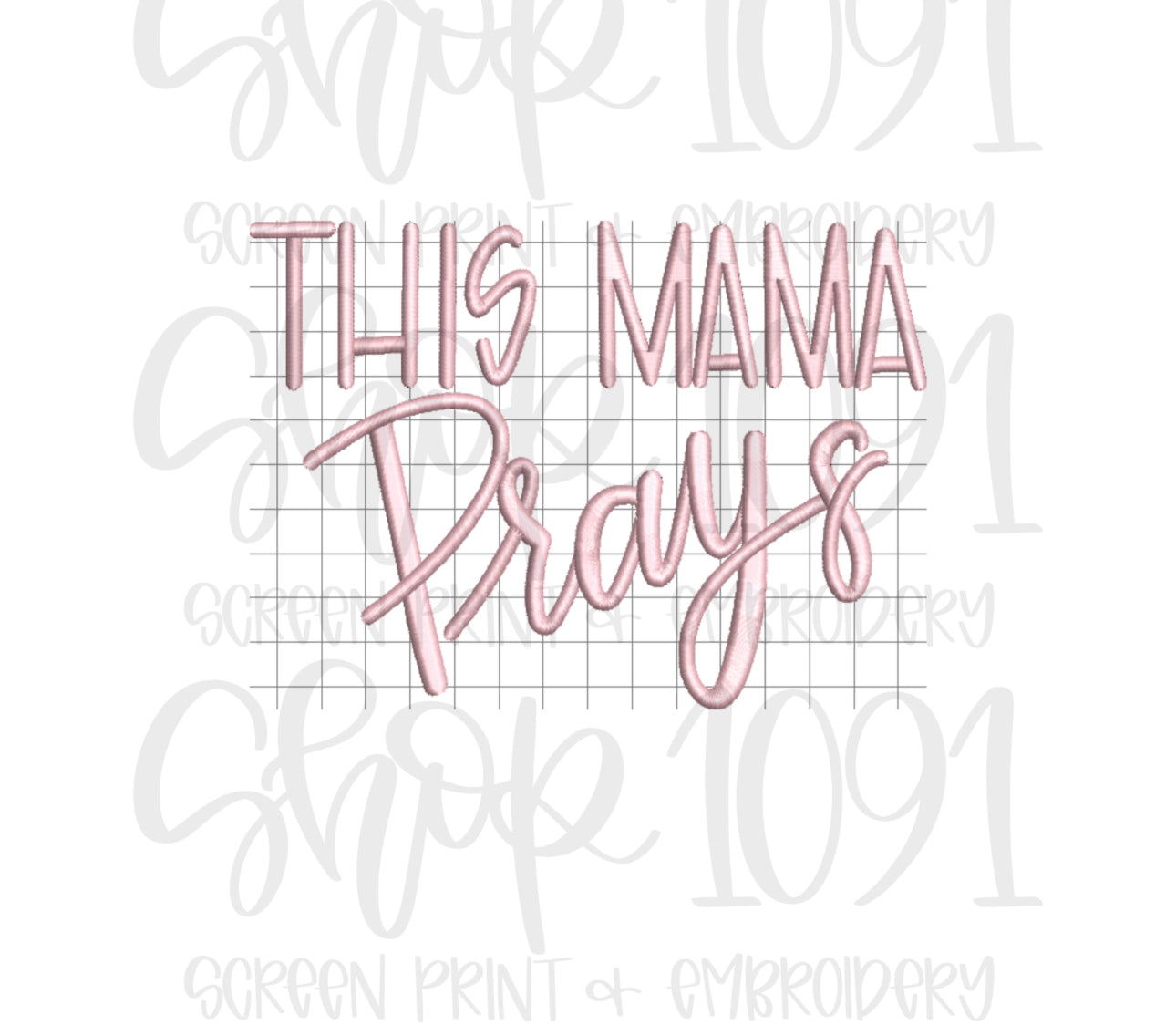 This Mama Prays Pocket