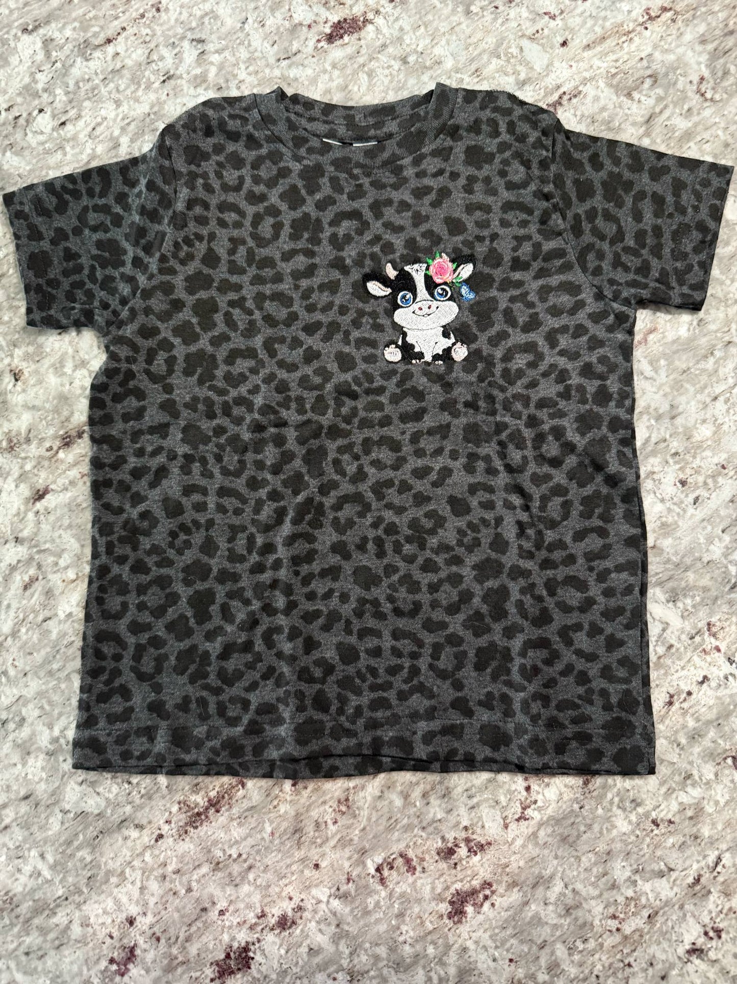 Small Cow with Flower