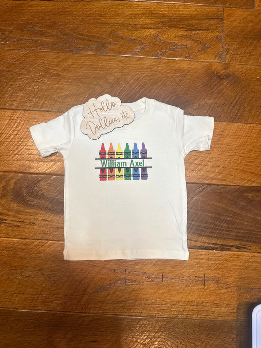 Split crayons