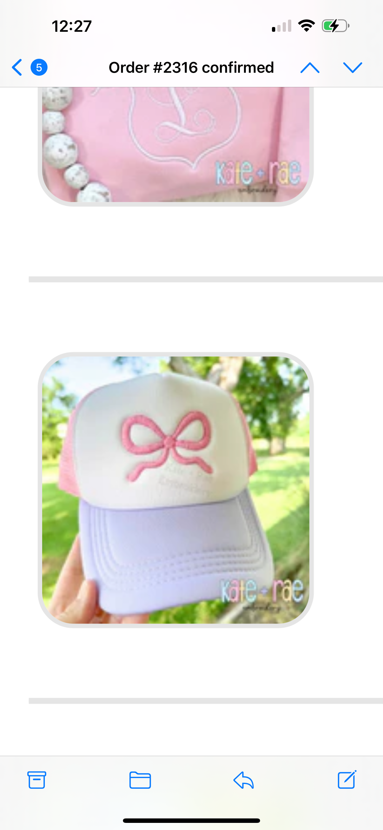 Short bow hat (puff)