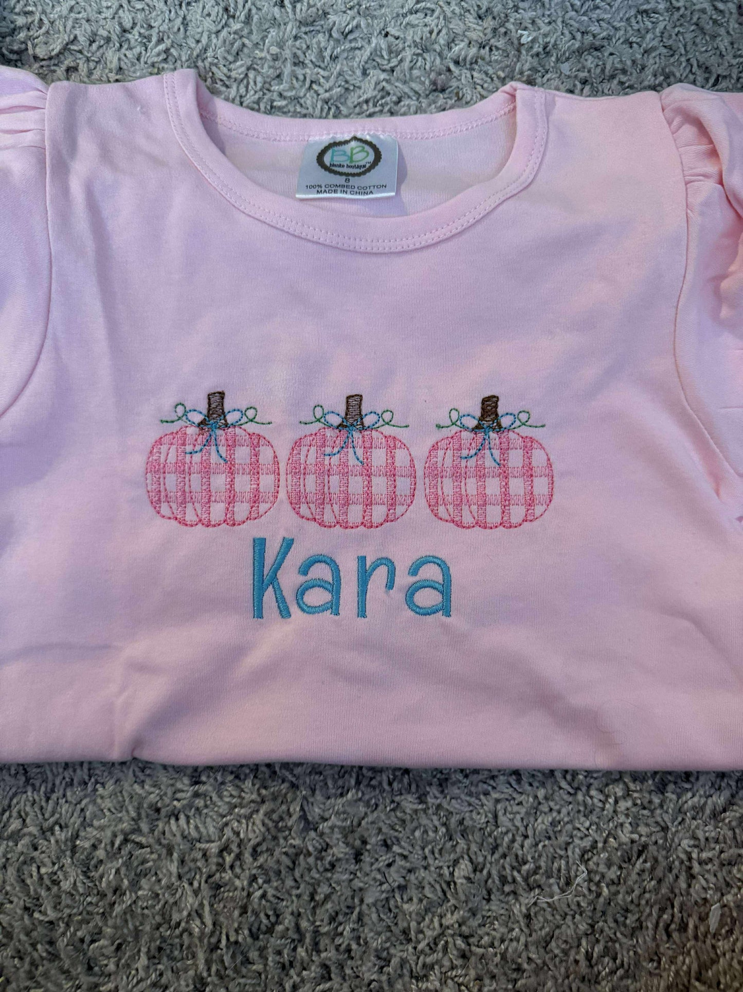 Pumpkin patch with bows
