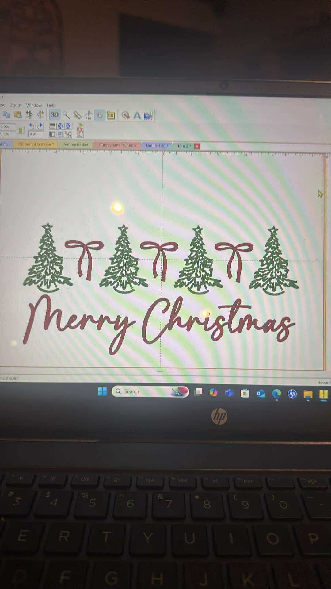 Christmas Trees and Bows