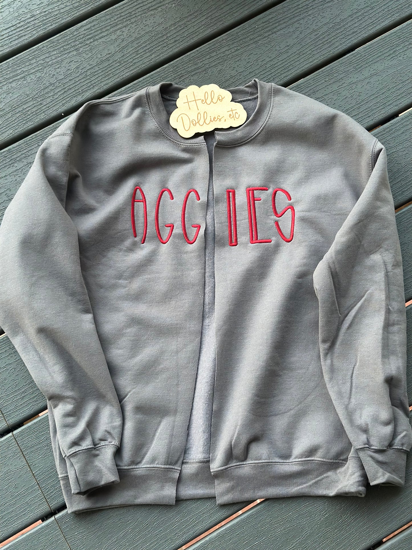 Sweatshirt Cardigan