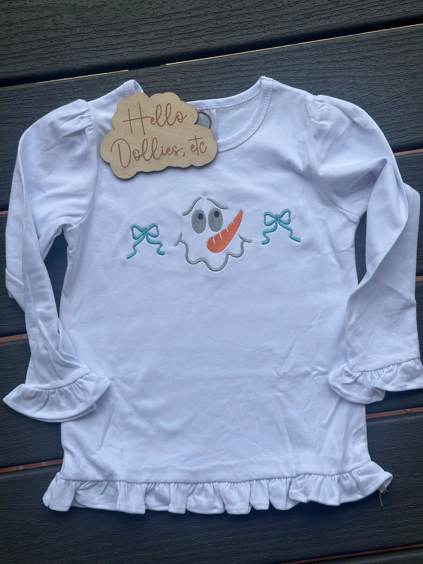 Snowman & Bows