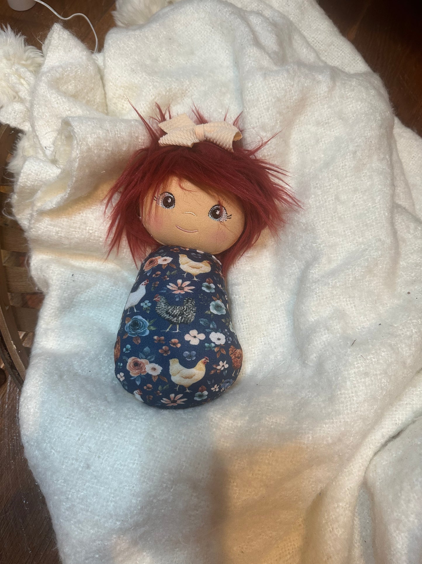 Lemon Patchwork Homemade Hello Dollie. Customize Skin, Eye and Hair color.